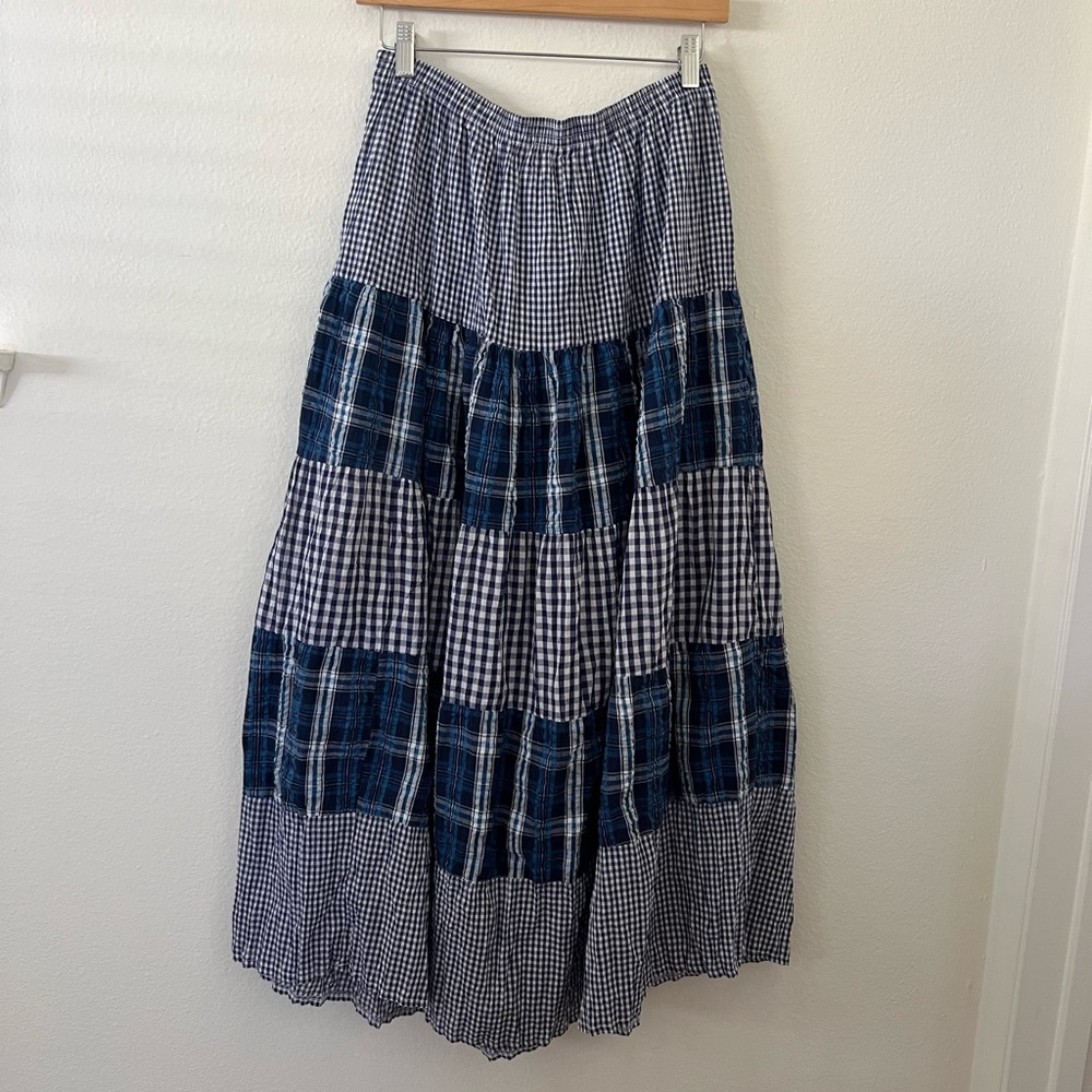 Vintage Plaid Skirt